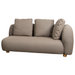 cane-line capture 2-seater sofa left module taupe, cane-line airtouch sofa