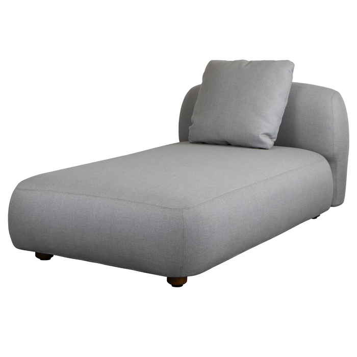 cane-line capture chaise lounge module sofa light grey, cane-line airtouch sofa