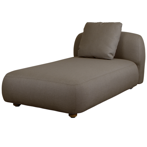 cane-line capture chaise lounge module sofa taupe, cane-line airtouch sofa