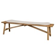 cane-line Sticks bench teak Sand Cane-line Natté cushion