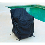 cane line Cover 8 Suitable for all dining & bar chairs / Café table / Roll black lifestyle covering a chair