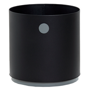 cane-line grow planter small in Lava Grey/Light Grey, Aluminium
