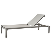 cane-line relax sunbed Light grey, Cane-line Tex without cushion