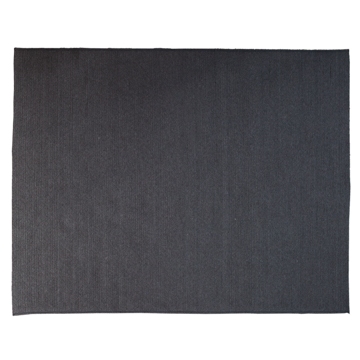 cane-line circle rug 118 x 78 dark grey soft rope