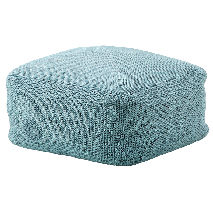 cane-line divine footstool in Turquoise, Cane-line Divine