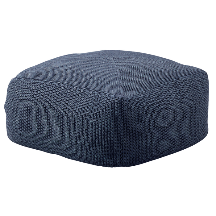 cane-line divine footstool in Midnight Blue, Cane-line Divine