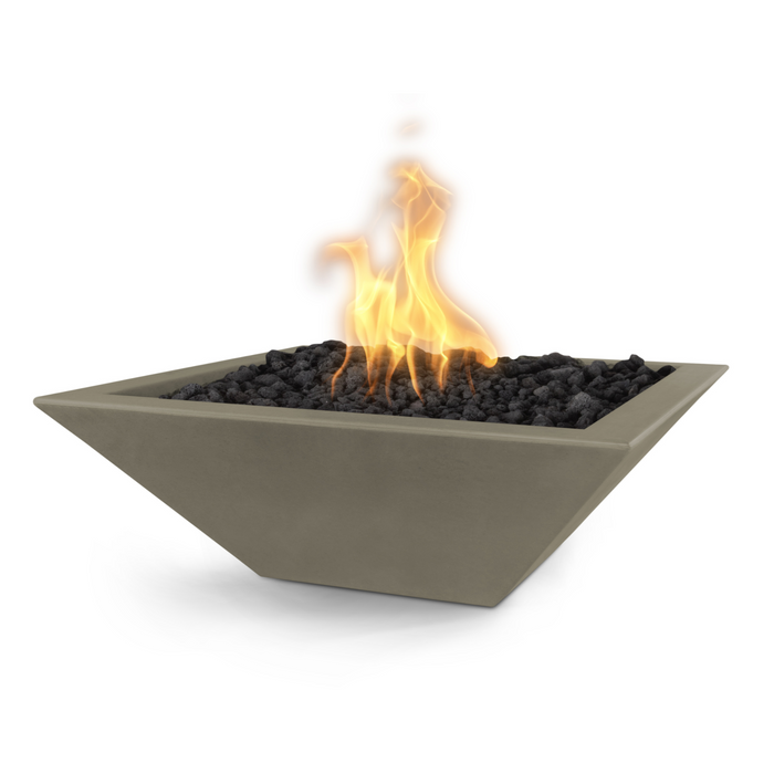 24" Maya Fire Bowl-GFRC CONCRETE