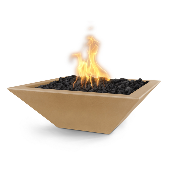 24" Maya Fire Bowl-GFRC CONCRETE