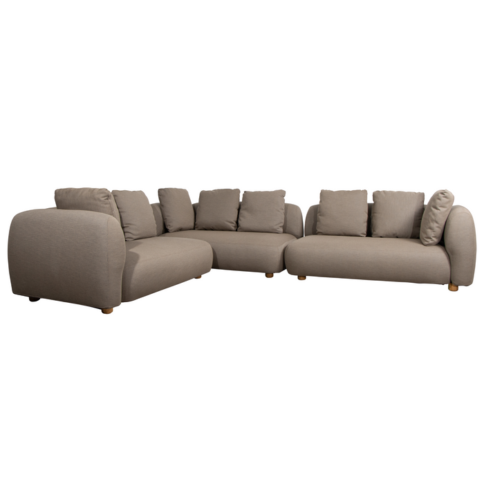 cane-line capture corner sofa taupe, cane-line airtouch sofa