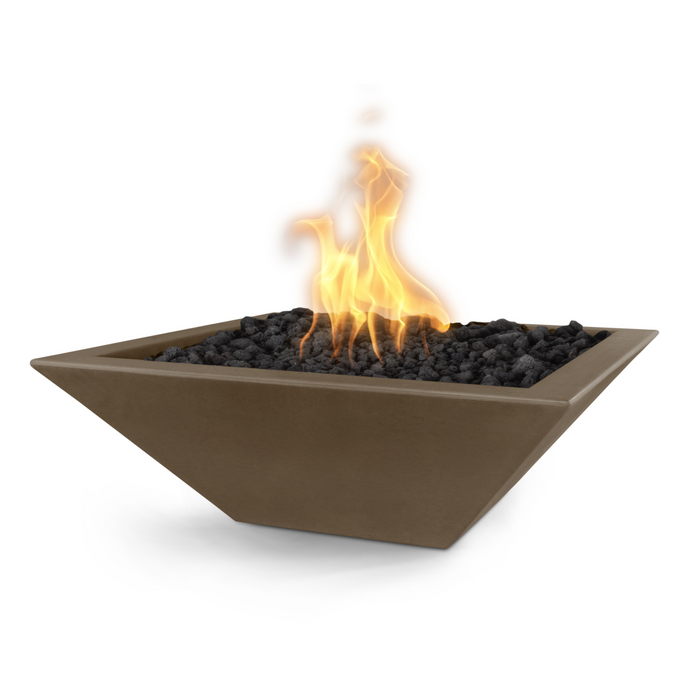 24" Maya Fire Bowl-GFRC CONCRETE