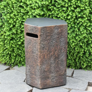 Elementi Columbia Tank Cover in a patio lifestyle