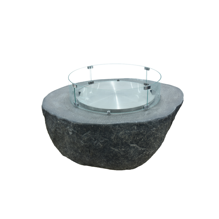 elementi-29"-round-stainless-steel-outdoor-fire-pit-lid-accessories-protection-OFG101-SS
