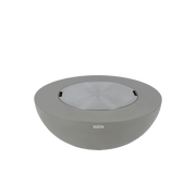 elementi 29" round stainless steel outdoor fire pit lid accessories protection OFG101-SS
