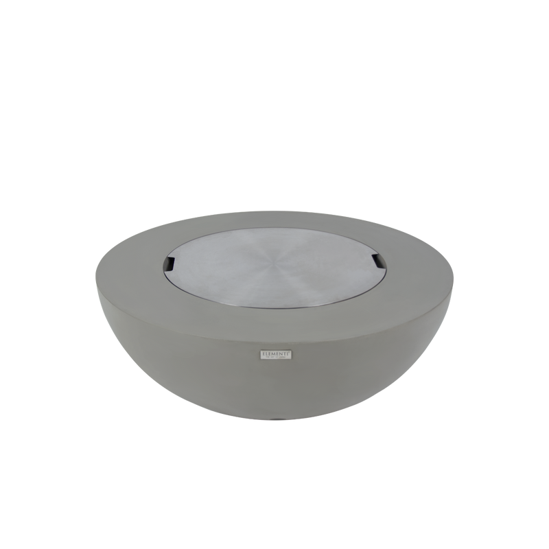 elementi 29" round stainless steel outdoor fire pit lid accessories protection OFG101-SS
