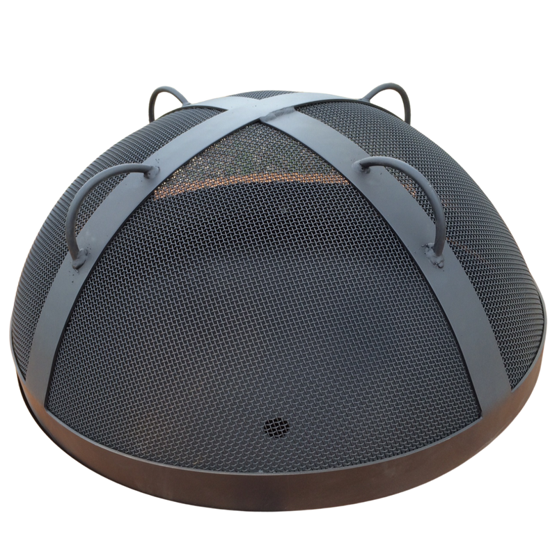Fire pit art outdoor Saturn fire pit stainless steel protector