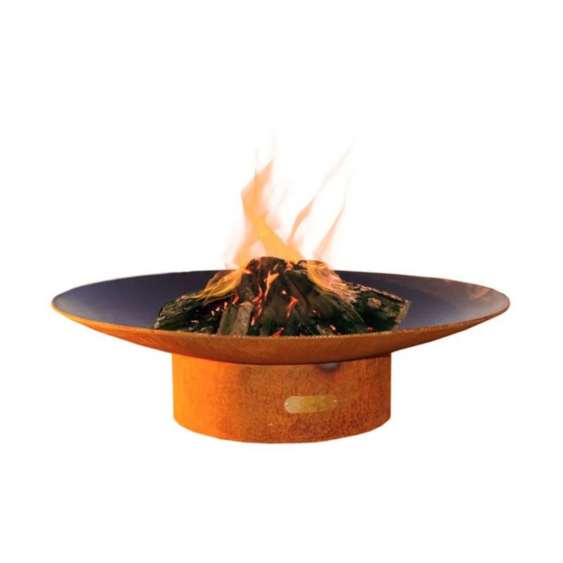 Firepit art outdoor Asia 36" fire pit stainless steel