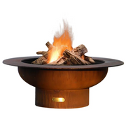 Fire pit art outdoor Saturn fire pit stainless steel