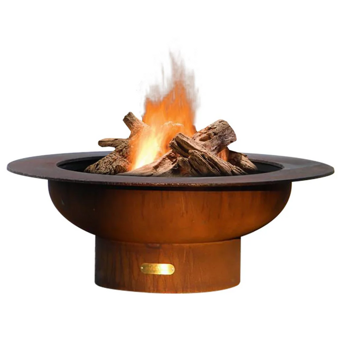 Firepitart-outdoor-Saturn-fire-pit-stainless-steel