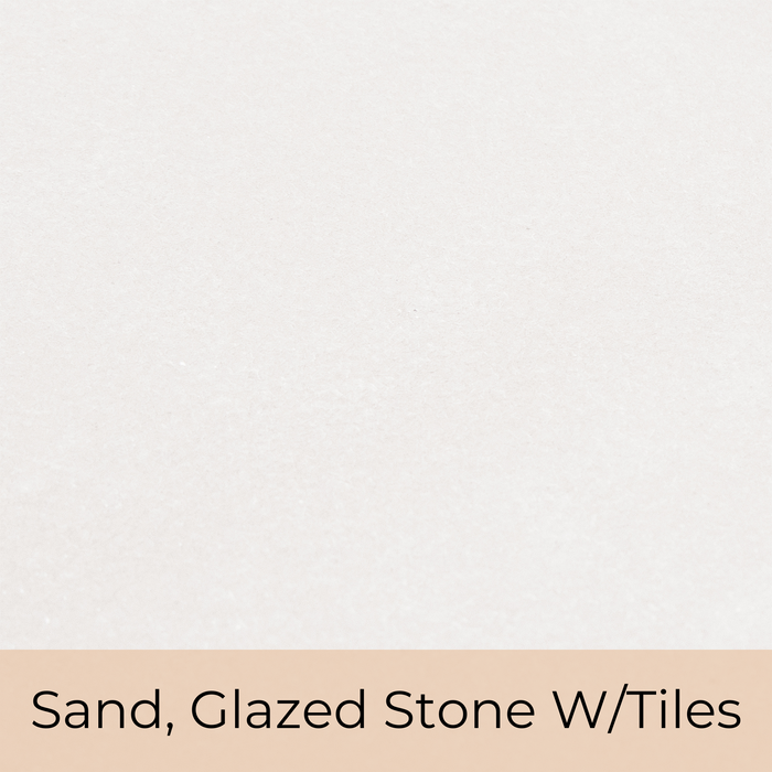 sticks sand glazed stone with tiles color