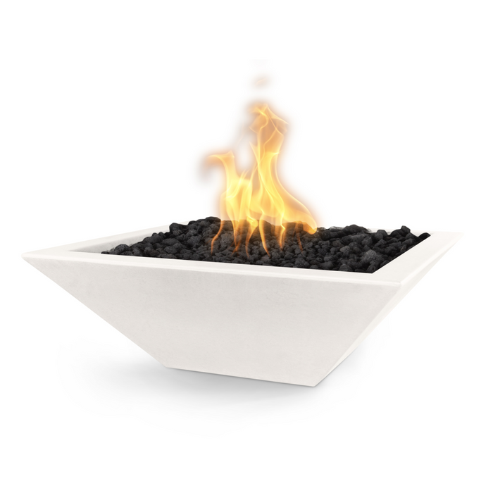 24" Maya Fire Bowl-GFRC CONCRETE