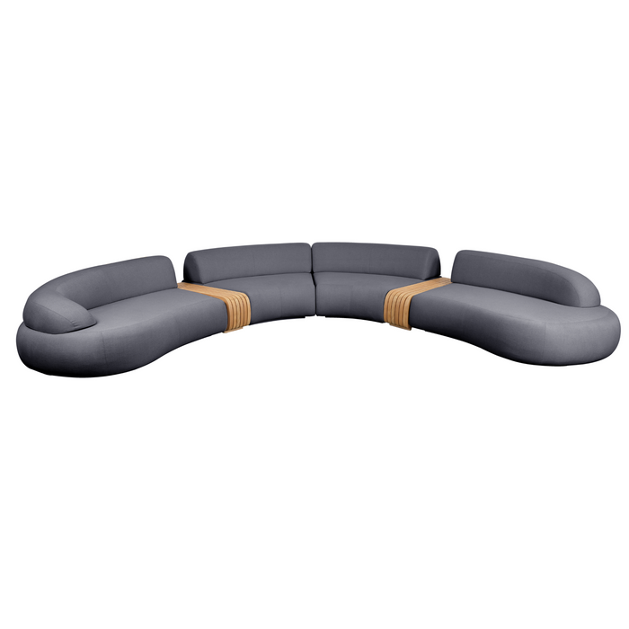 cane-line mellow 6 seater sofa Grey, Cane-line AirTouch sofa