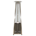 large tall outdoor stainless steel propane heater with 41,000 BTU