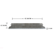 elementi 42" rectangle stainless steel outdoor fire pit lid accessories protection OFG121-SS dimensions