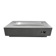 elementi 42" rectangle stainless steel outdoor fire pit lid accessories protection OFG121-SS