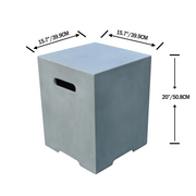 elementi tank cover smooth finish dimensions