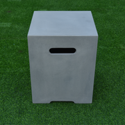 elementi tank cover smooth finish in a patio lifestyle