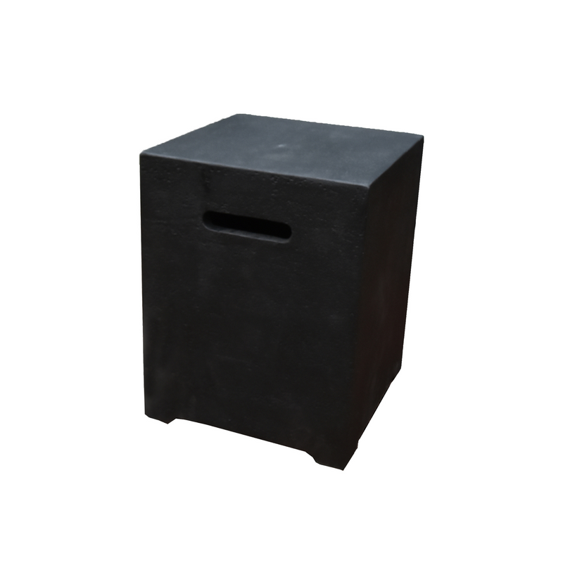 elementi square tank cover travetine texture ONB016