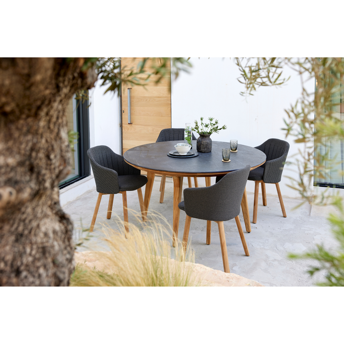 choice chair lifestyle with round dining table