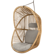 cane line hive chair Natural, small round tube Cane-line Weave with Taupe, string Cane-line Soft Rope and Desert sand, Cane-line Rise cushion