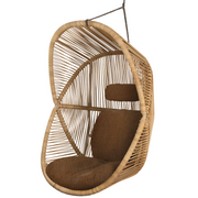 cane line hive chair Natural, small round tube Cane-line Weave with Taupe, string Cane-line Soft Rope and Umber brown, Cane-line Rise cushion