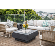 lavish concrete propane natural gas fire pit outdoor with outdoor furniture lifestyle