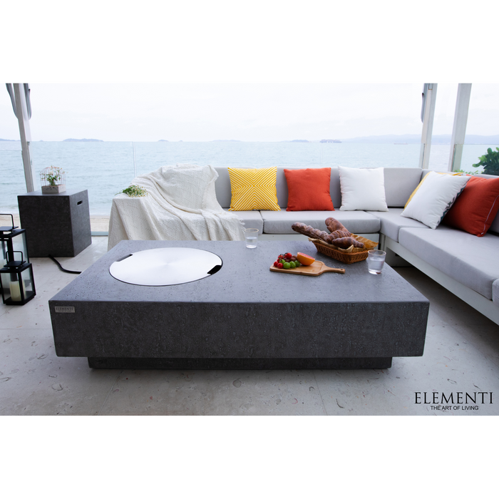 56" Elementi Metropolis Fire Table