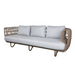 Nest outdoor 3 seater Sofa White Natte cushion