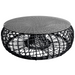 Caneline-Nest-lava-grey-coffee-table-footstool-large-dia-130cm