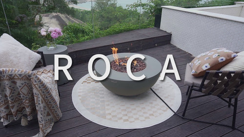 Modeno Roca Fire Table lifestyle video
