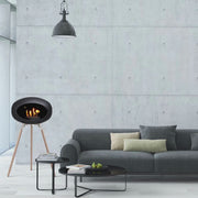 Le Feu Black Dome Bioethanol Fireplace ground high video