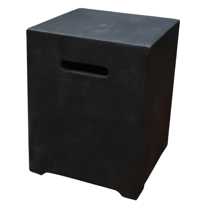 elementi square tank cover travetine texture ONB016