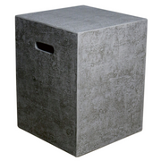 elementi square tank cover travetine texture ONB016