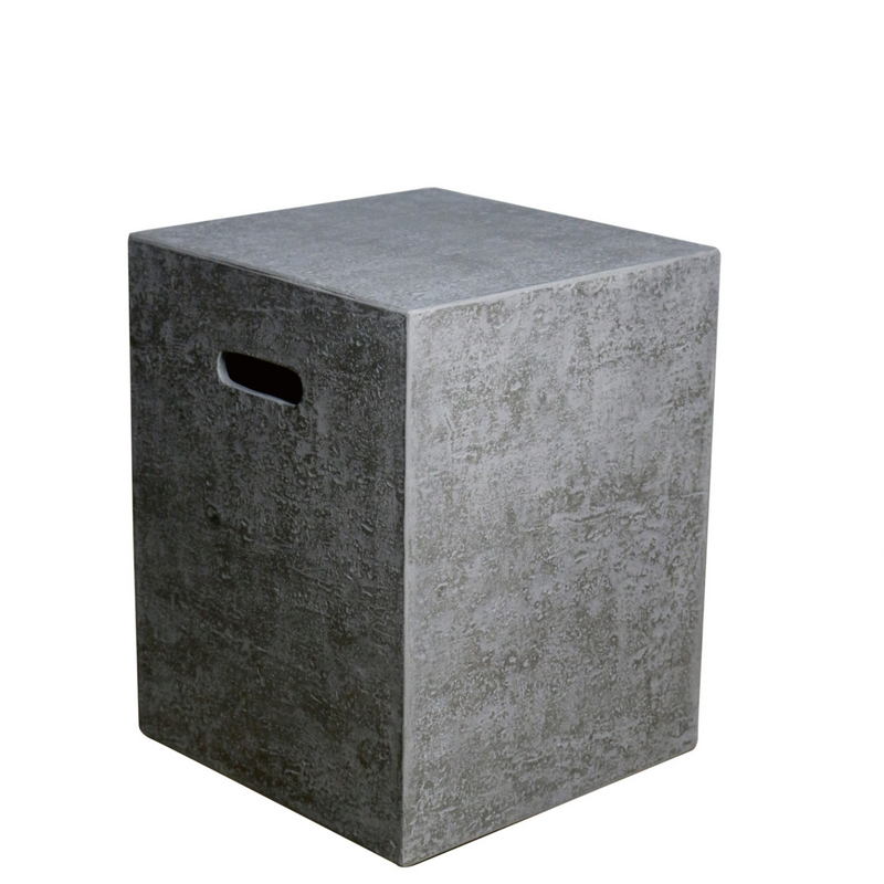elementi square tank cover travetine texture ONB016
