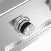 videl usa 36 gran fuego in stainless steel knob close up