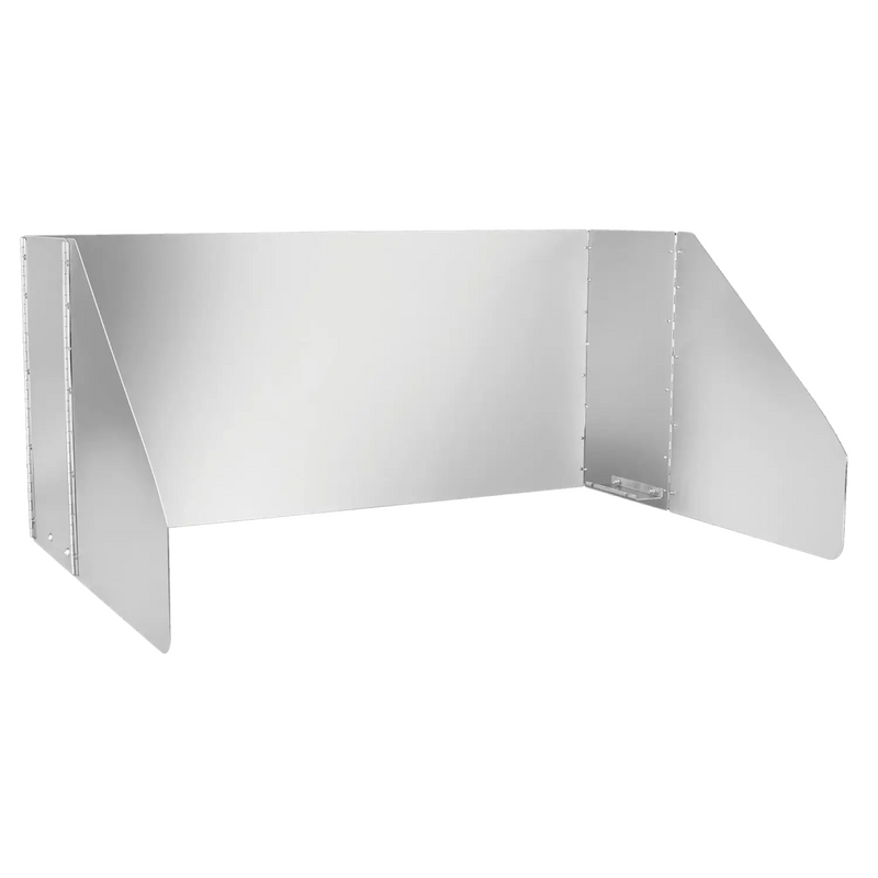 videl usa 36 grill stainless steel wind guard in stainless steel