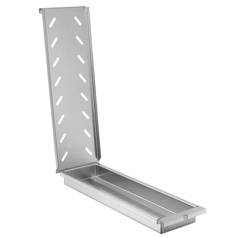 videl usa smoker box in stainless steel open